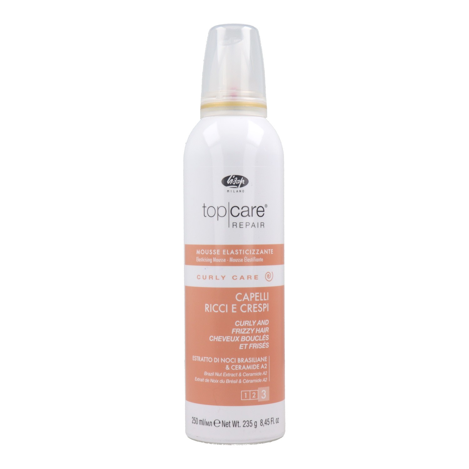 Lisap Top Care Repair Curly Mousse 250 ml Lisap Top Care Repair Curly Mousse 250 ml