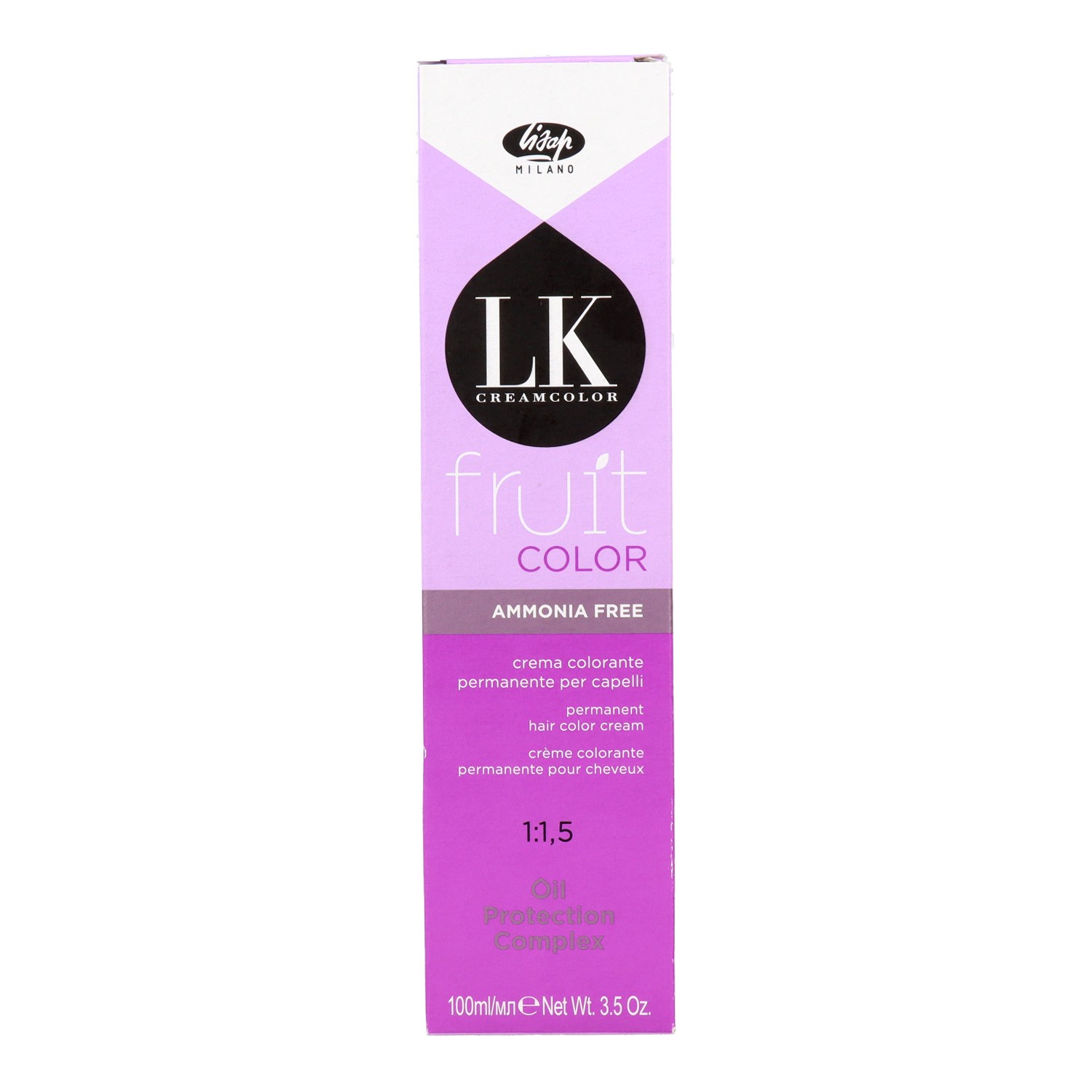 Lisap Lk Fruit Color 11/22 Loiro Claro Muito Claridade Cinza Intenso 100 ml