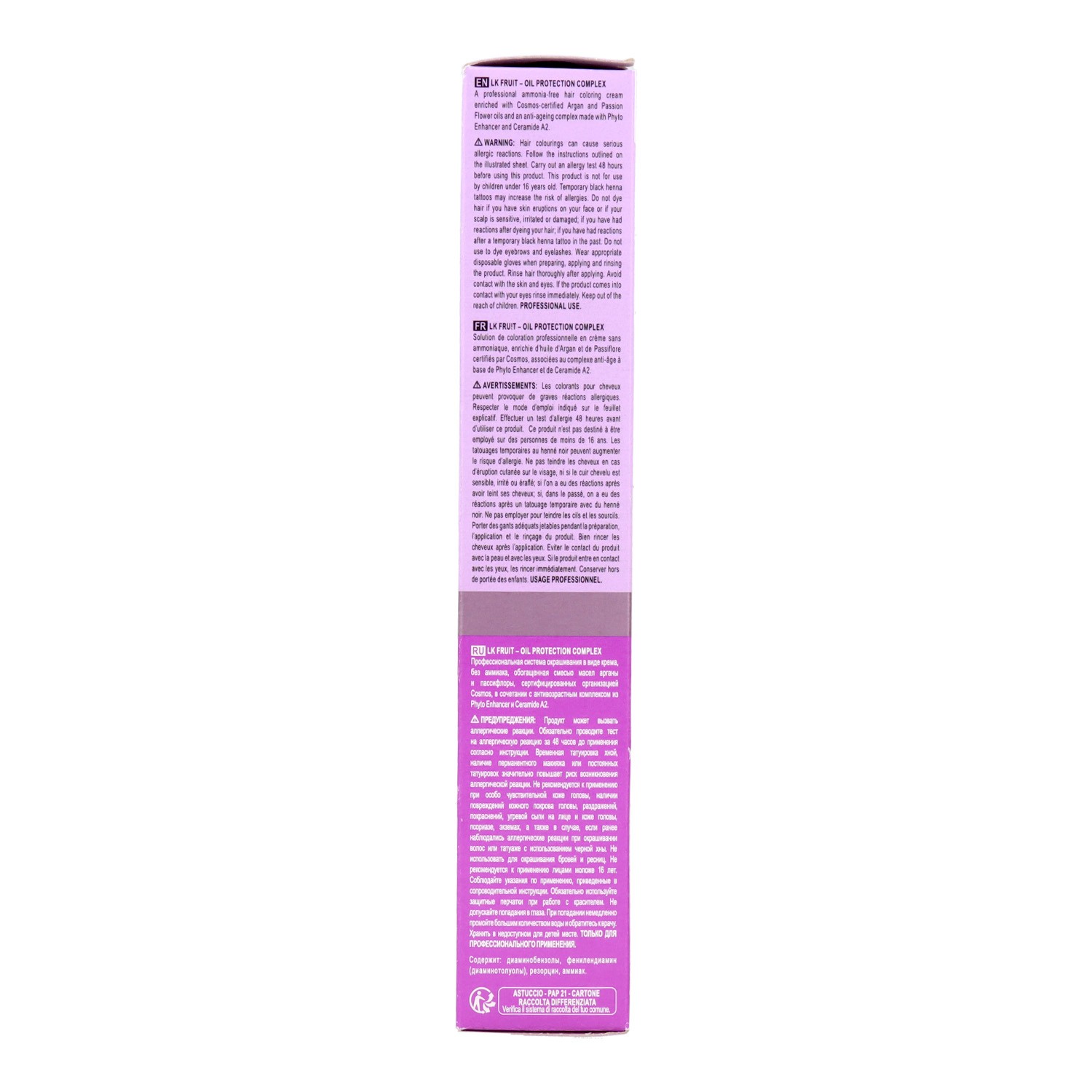 Lisap Lk Fruit Color 7/66 Rubio Cobre Intenso 100 ml