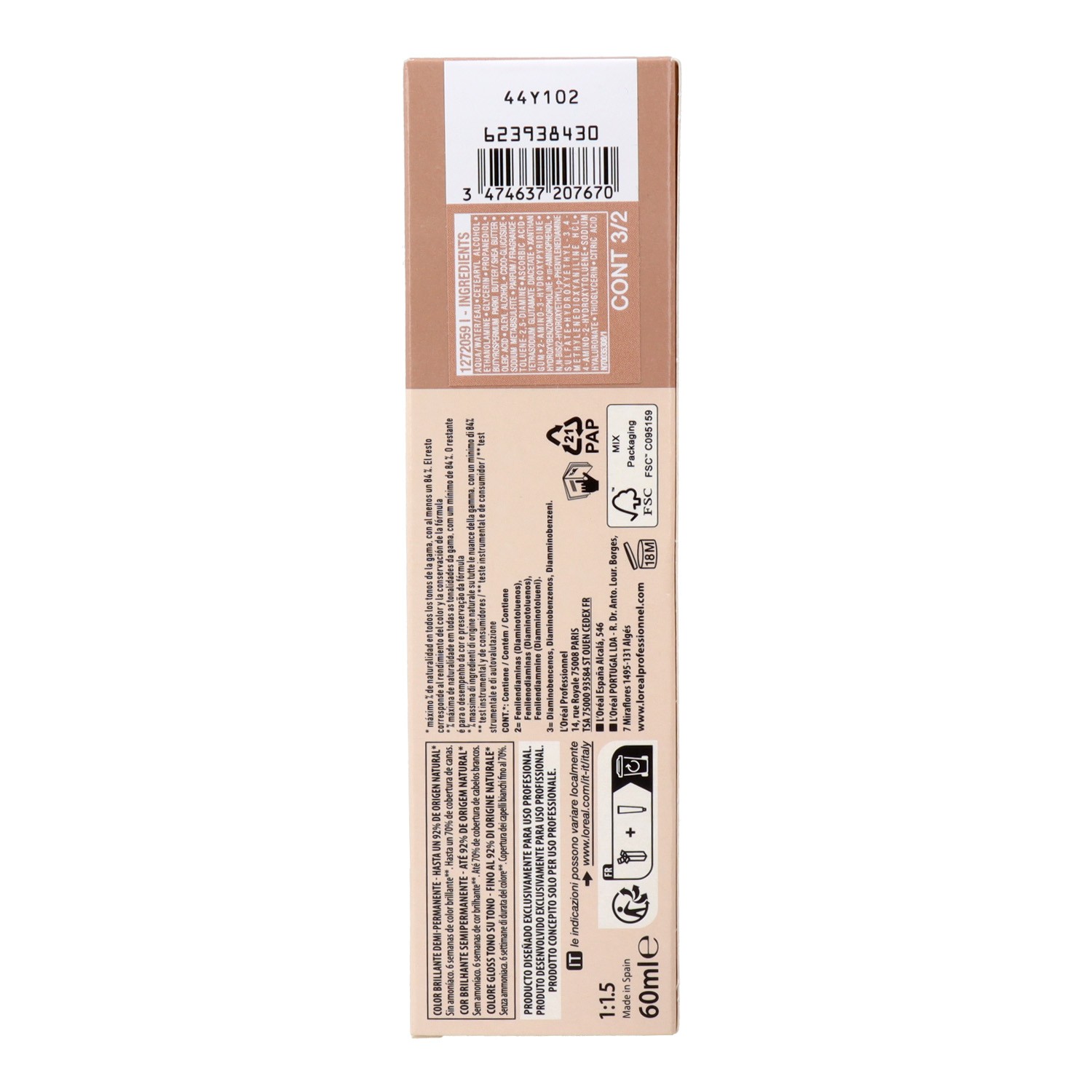 Loreal Dia Color 9.82 60 ml