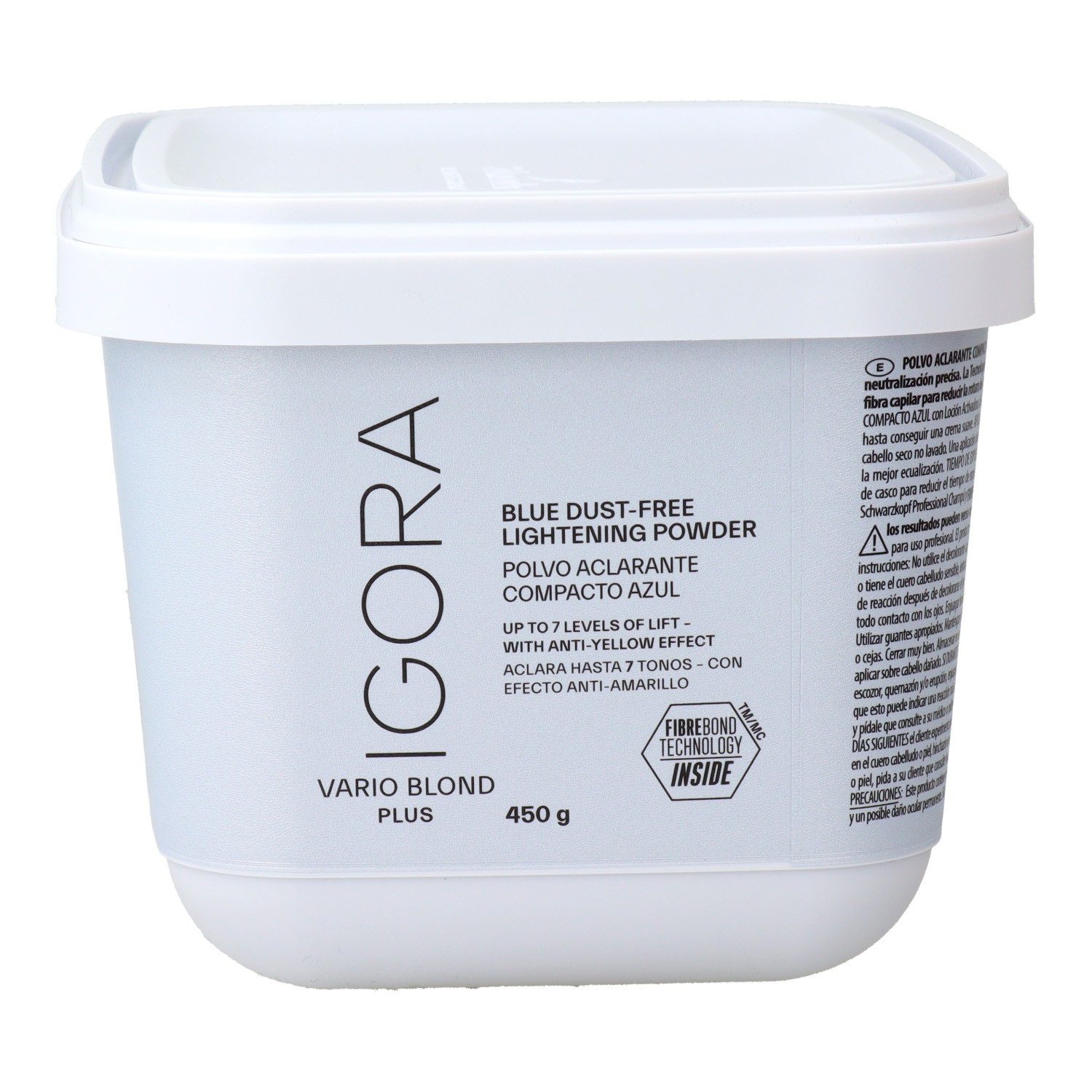 Schwarzkopf Igora Vario Blond Plus Polvo Azul Decolorante 450 gr