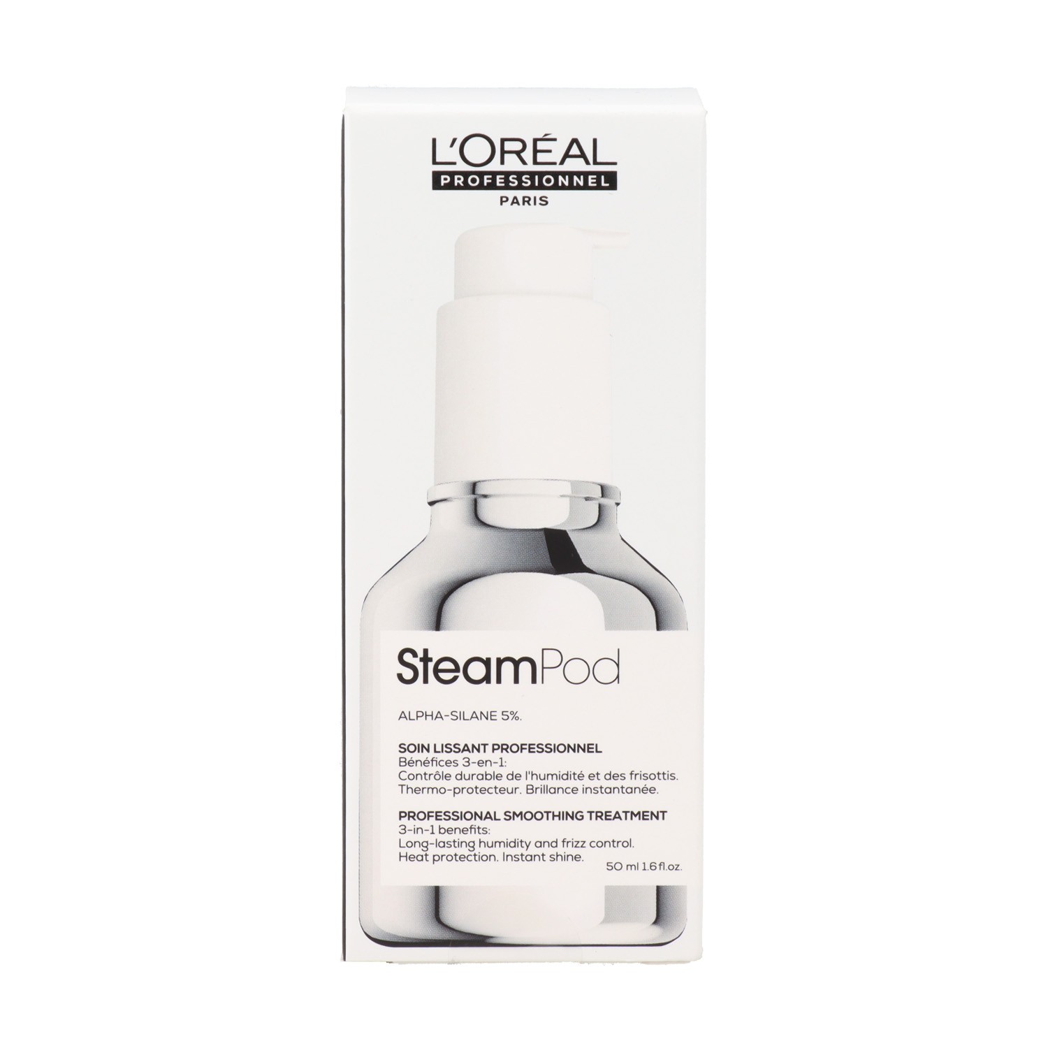 Loreal Steampod Smoothing Sérum 3 En 1 50 ml Loreal Steampod Smoothing Sérum 3 En 1 50 ml