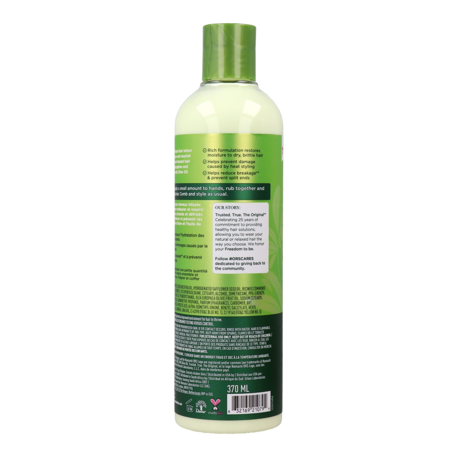 Ors Olive Oil Moisturizing Hair Castor Oil Loción 370 ml