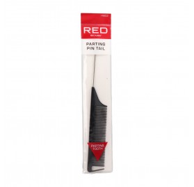 Red Kiss Parting Pin Tail Comb Peine