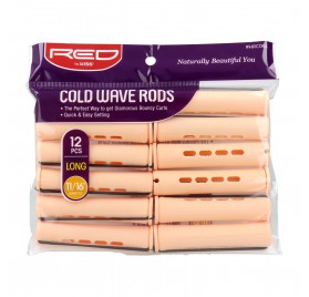 Red Kiss Cold Wave Rods Longitud 11/16" 12 Piezas Sans Bigudi