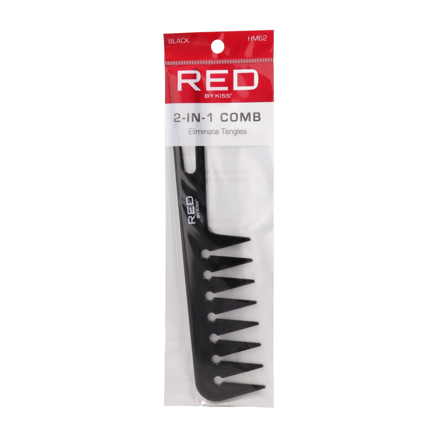 Red Kiss 2 In 1 Comb Peine