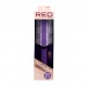 Red Kiss 7 Row Detangle Brush Purple Cepillo