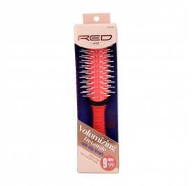 Red Kiss 9 Rows Volumizing Detangle Brush Cepillo