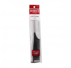 Red Kiss Axe Pin Tail Comb Peine