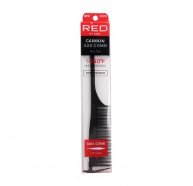 Red Kiss Carbon Axe Rat Tail Comb Peine