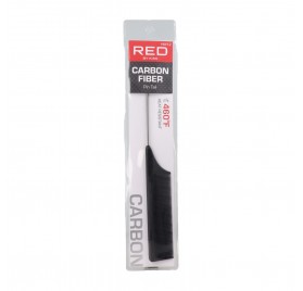 Red Kiss Carbon Pin Tail Comb Peine