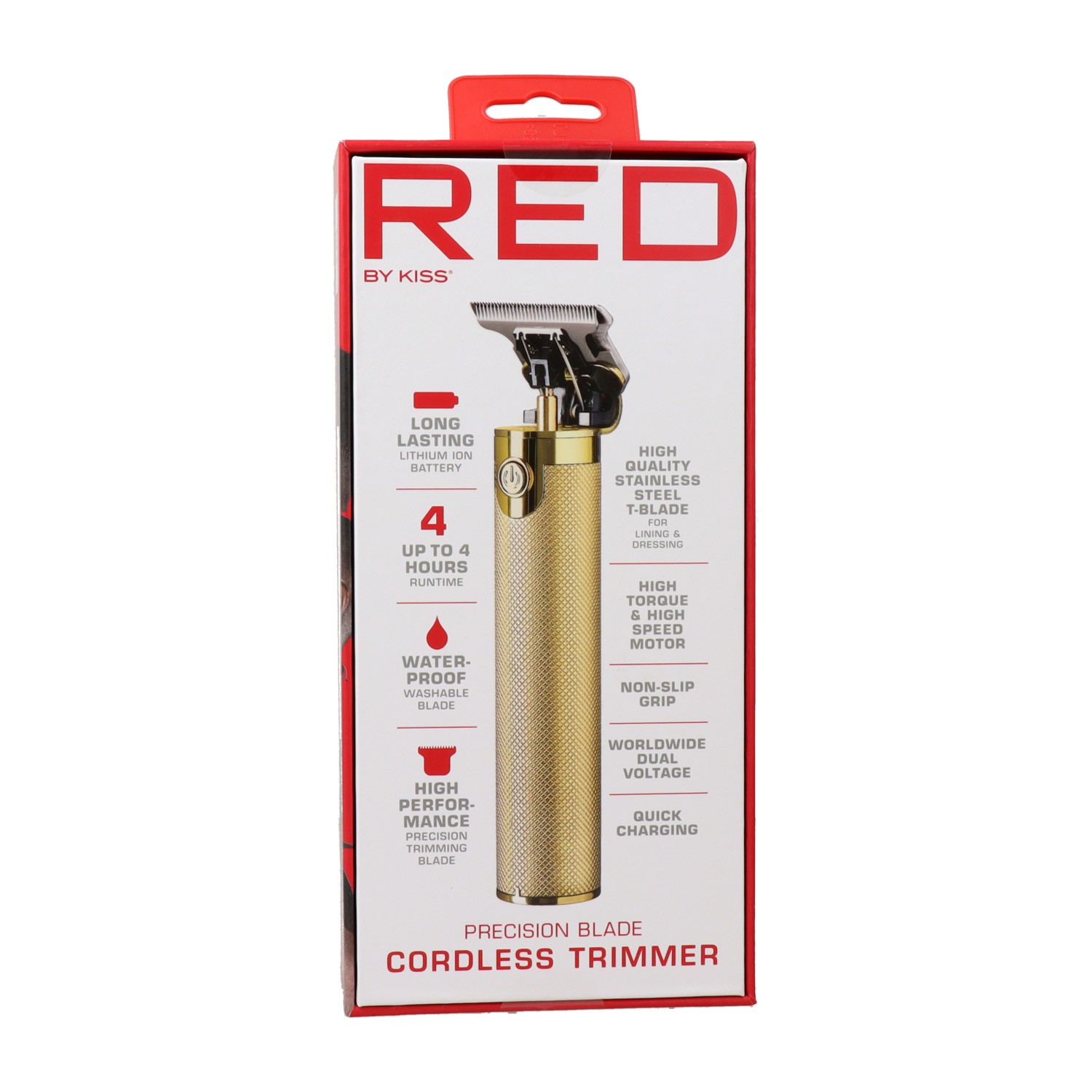 Red Kiss Cordless Trimmer Maquina De Corte