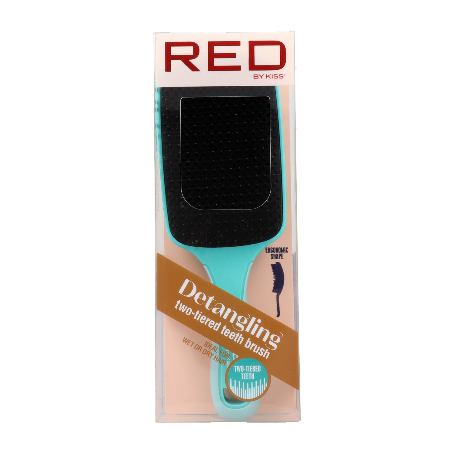 Red Kiss Detangle Brush Cepillo