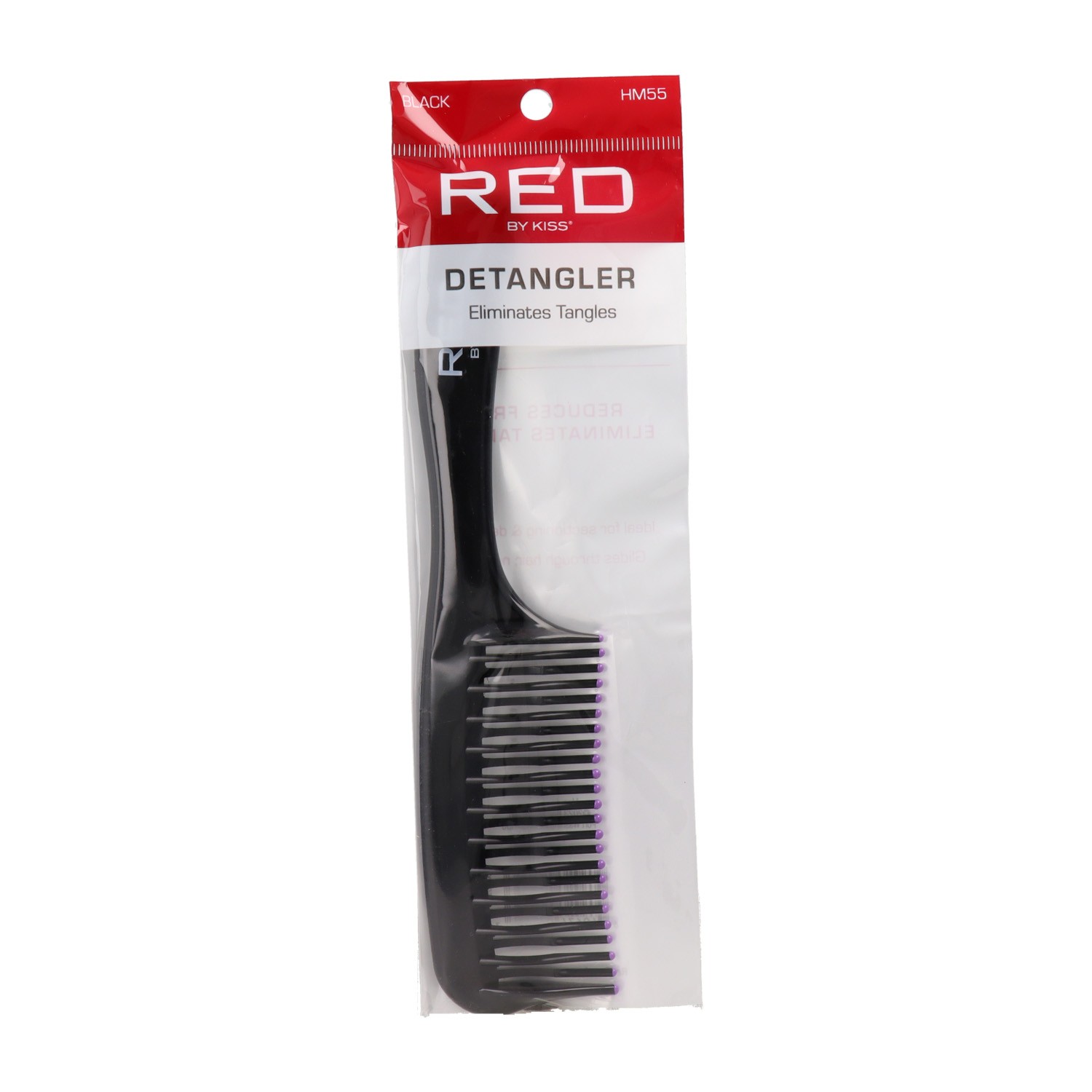 Red Kiss Detangler Comb Peine