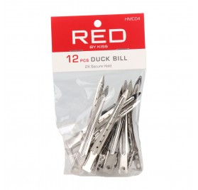 Red Kiss Duck Bill 12Ct Clips