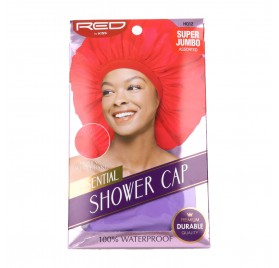 Red Kiss Essential Shower Cap Super Jumbo Assorted Pink Purple Red Capa De Cabello