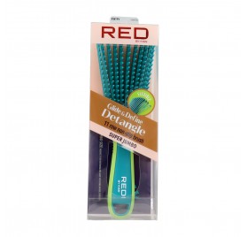 Red Kiss Ez Glide Detangling Brush Jumbo Azul Cepillo