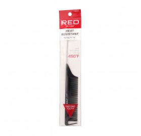 Red Kiss Heat Resistant Parting Pin Tail Comb Peine