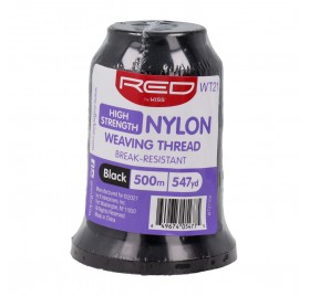 Red Kiss Nylon Weaving Thread Black 500 ml