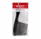 Red Kiss Jumbo Rake Comb Black Peine