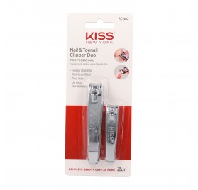 Red Kiss Kny Nail And Toenail Clipper Duo 2 Piezas Corta Uñas