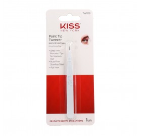 Red Kiss Ksny Point Tip Tweezer Pinza Depilar