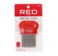 Red Kiss Metal Lice Comb Peineta Aluminio