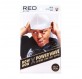 Red Kiss Power Wave Extreme Silky Durag White Capa De Cabello