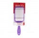 Red Kiss Professional Argan Oil Paddle Brush Color Lila Peine