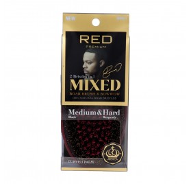 Red Kiss Rpm Medium Hard Mixed Palm Boar Brush Cepillo