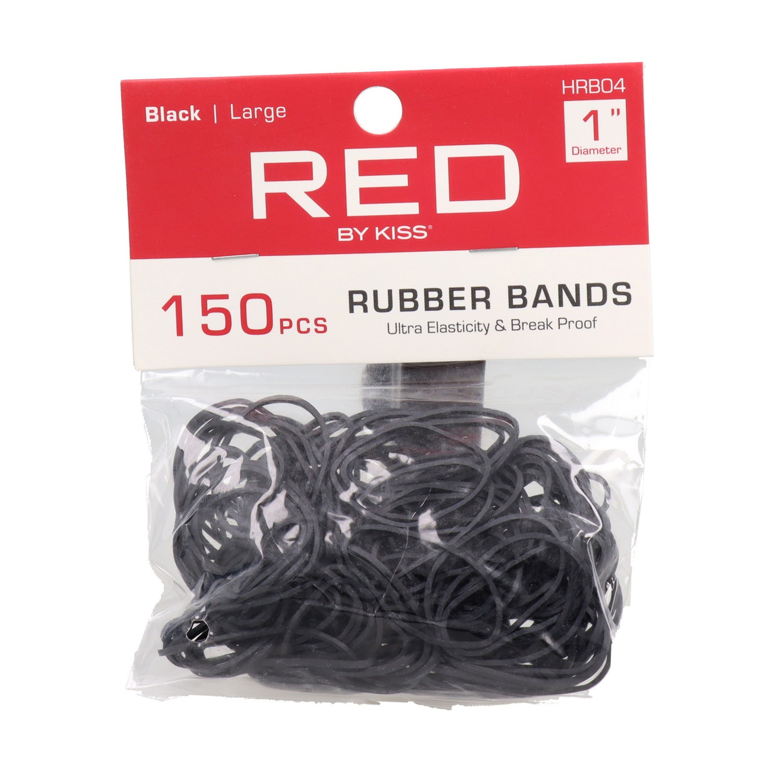 Red Kiss Rubber Band Large 150 Piezas Gomas De Cabello Red Kiss Rubber Band Large 150 Piezas Gomas De Cabello
