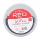 Red Kiss Rubber Band Medium 500 Piezas Gomas De Cabello