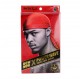 Red Kiss Power Wave Velvet Durag Red Capa De Cabello