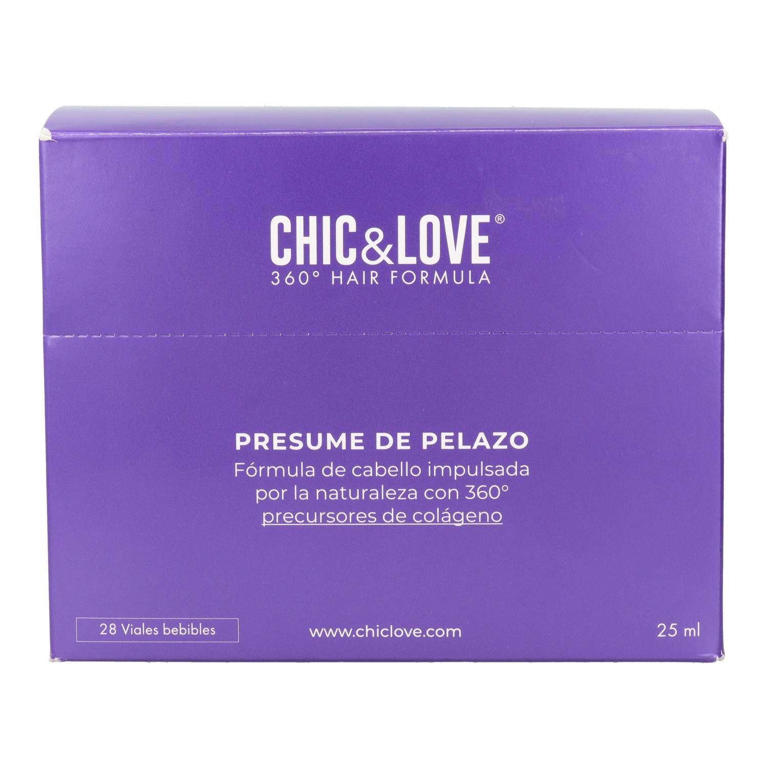Chic Love 360º Hair Formula 28 U x 25 ml Chic Love 360º Hair Formula 28 U x 25 ml