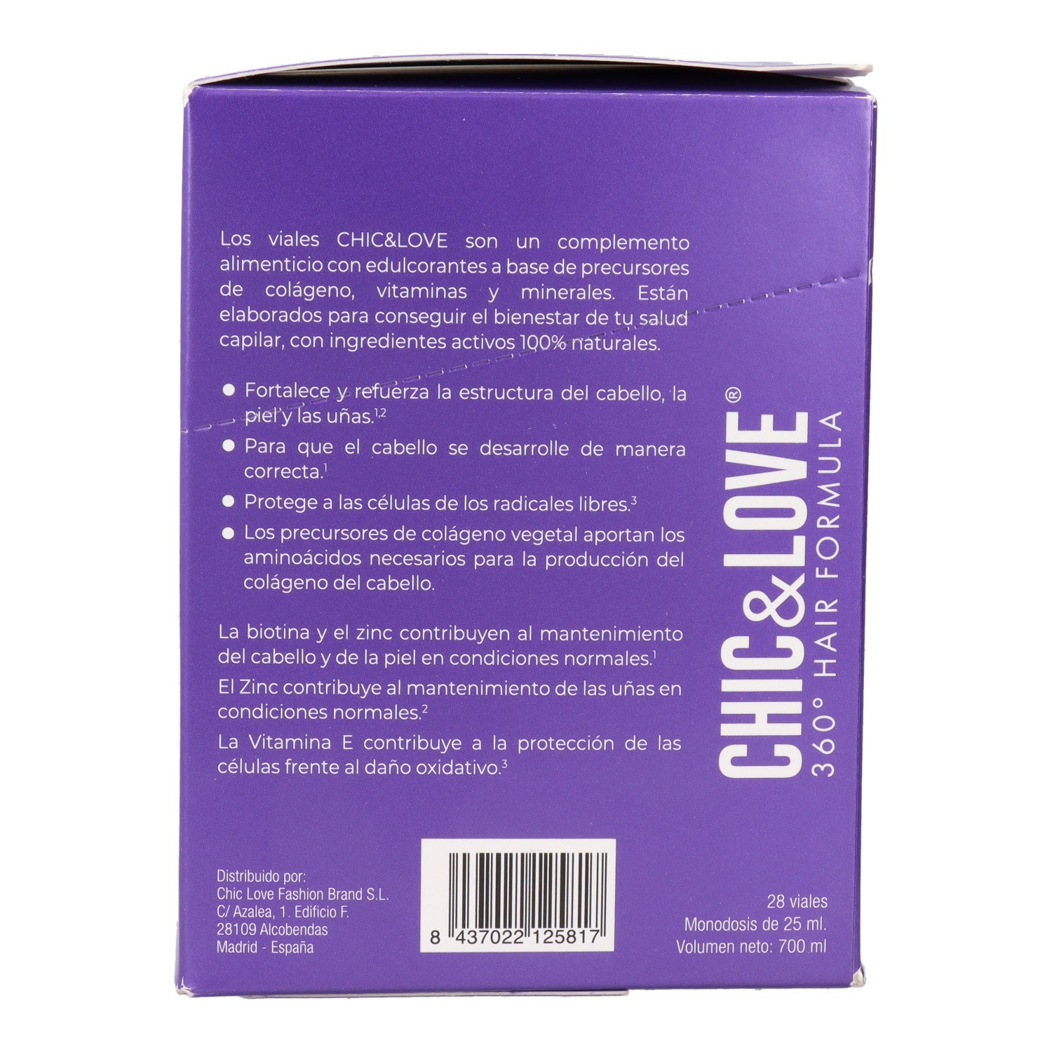 Chic Love 360º Hair Formula 28 U x 25 ml