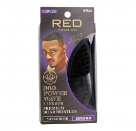 Red Kiss Power Wave Palm Boar Brush Medium Hard Cepillo