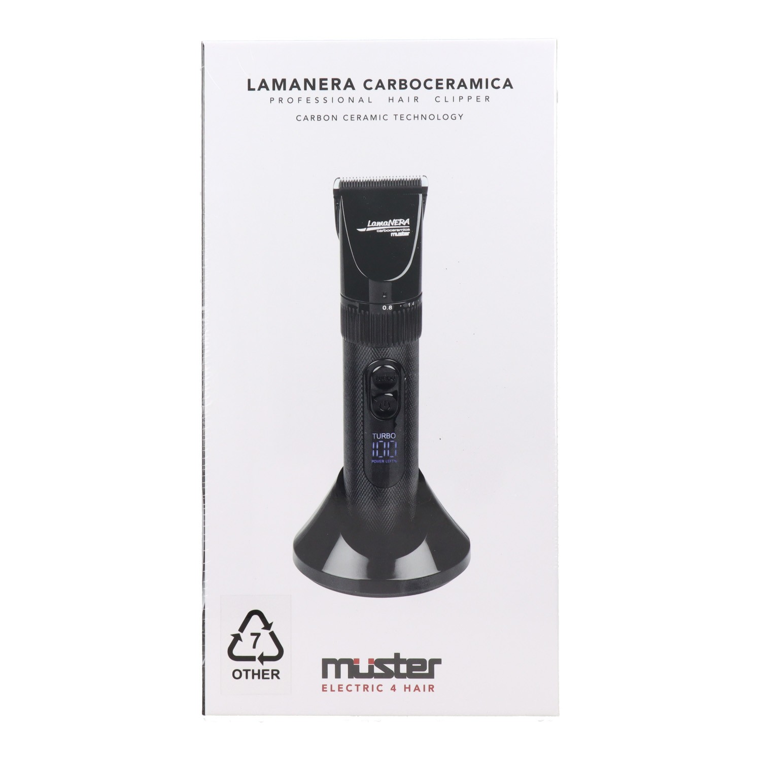 Muster Electric 4 Hair Clipper Lamanera Carboceramica Máquina