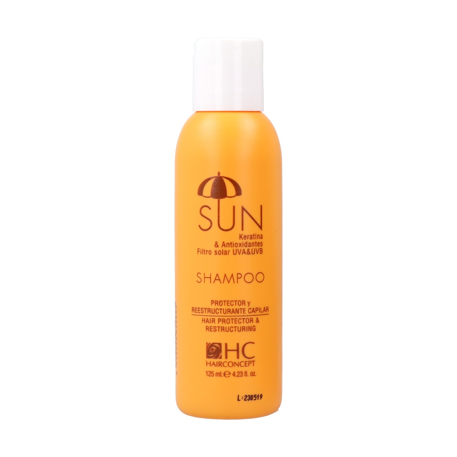 HC Keracid Sun Protector Reestructurante Capilar Champú 125 ml