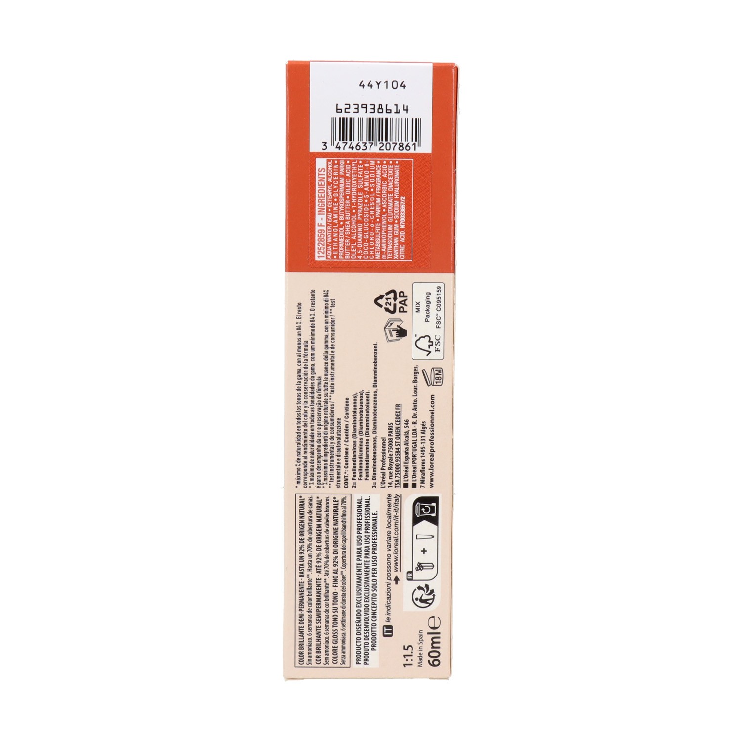 Loreal Dia Color 6.60 60 ml