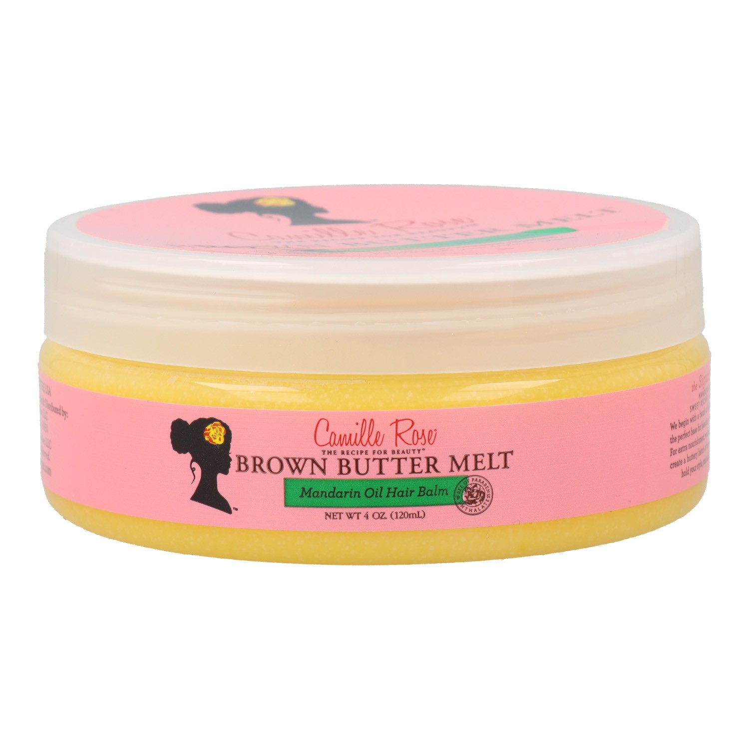 Camille Rose Brown Butter Melt Mandarin Oil Hair Balsamo 120 ml