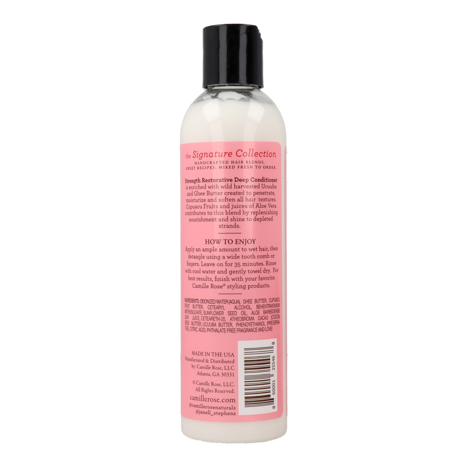 Camille Rose Après-shampoing profond réparateur Strength 240 ml