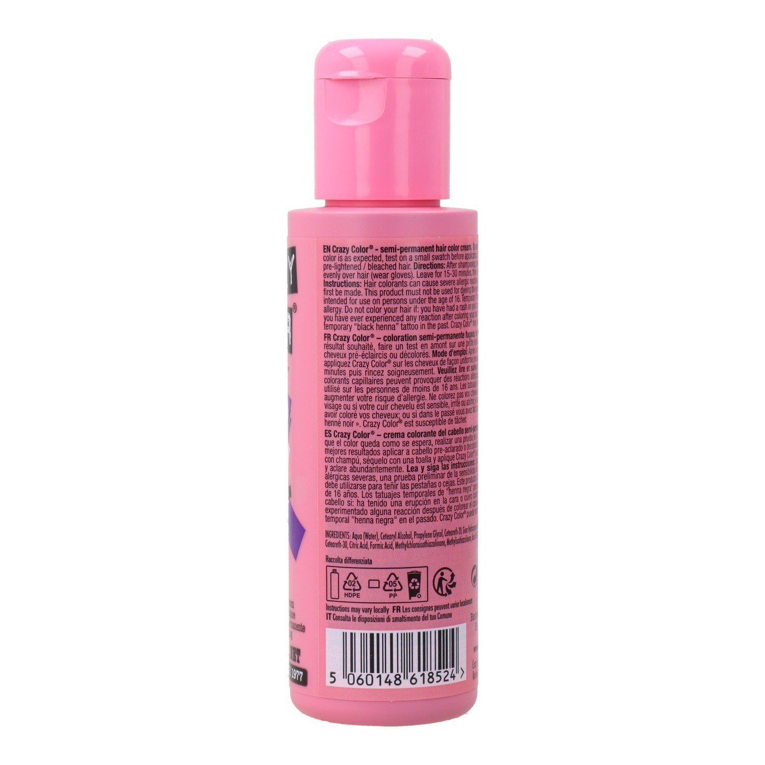 Crazy Color 62 Hot Purple 100 Ml