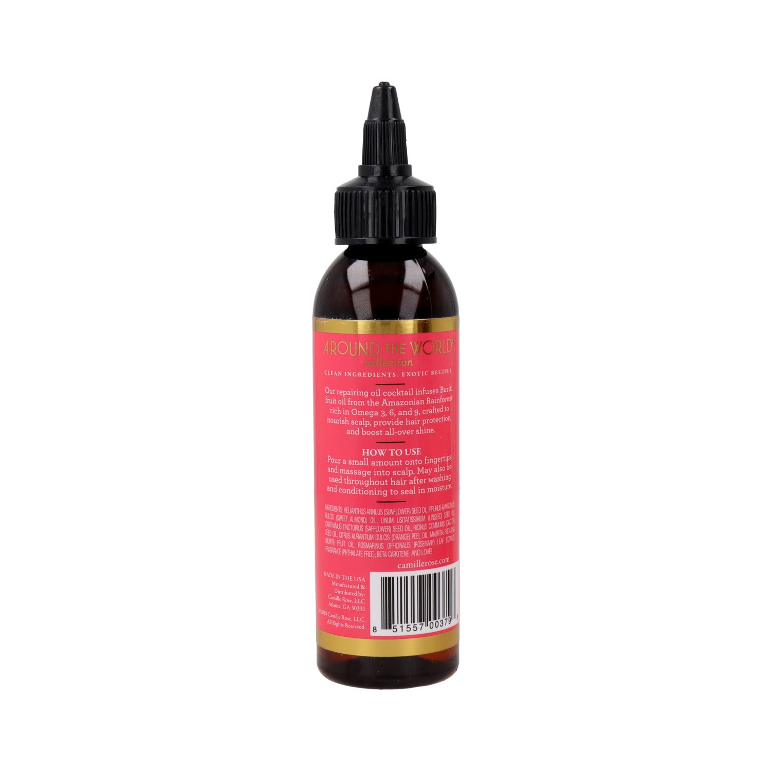 Camille Rose Buriti Nectar Repair Hair Oil 118.2 ml