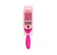 Camille Rose Brosse à cheveux texturée sans enchevêtrement Brosse rose