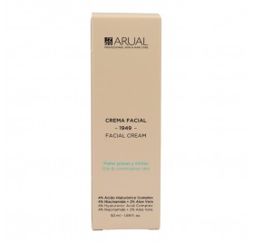 Arual Crema Facial Pieles Grasas Y Mixtas 50 ml