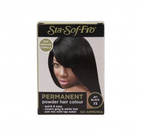 Sta Soft Fro Powder Hair Color Jet 73 Black 8 gr