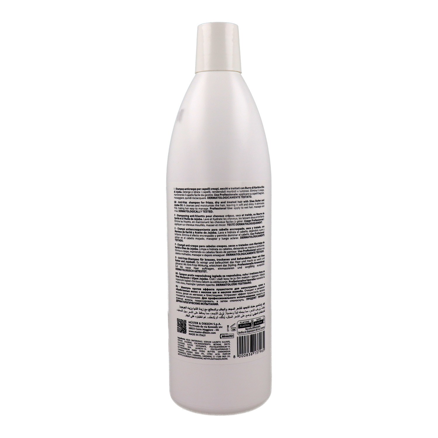 Dikson Promaster Karité Anti Frizz Champú 1000 ml