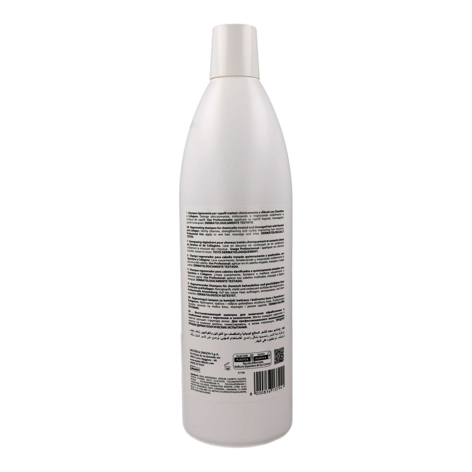 Dikson Promaster Keratin Regenerating Champú 1000 ml