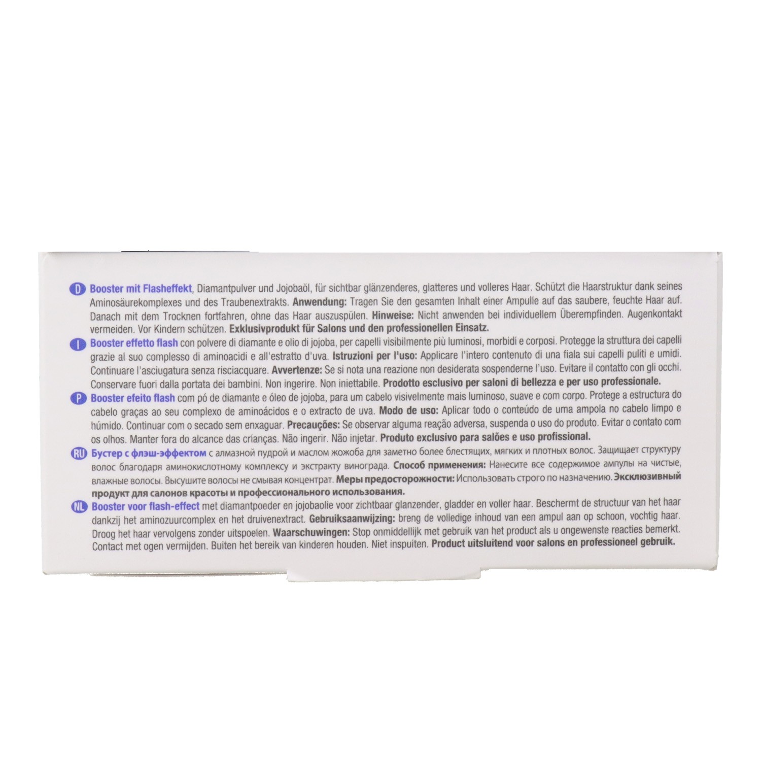Lendan CS Ultra Shine Recovery Shot Diamond Powder 6 x 10 ml
