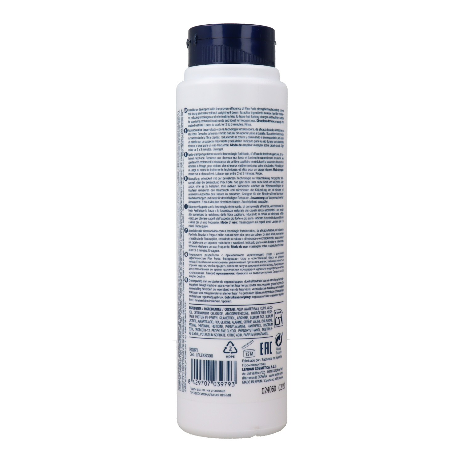 Lendan Plex Forte Condicionador Fortalece e Reparador No5 300 ml